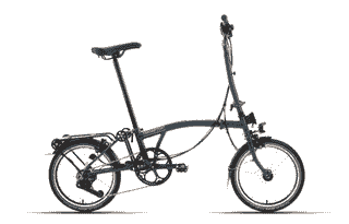 Brompton C-Line Explore - Typ H - 16 Zoll 12K Faltrad - Ocean Blue