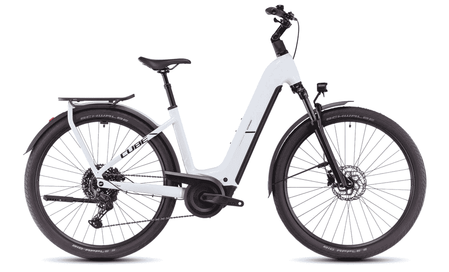 Cube Kathmandu Hybrid ONE - 28 Zoll 800Wh 10K Wave - polarwhite´n´black