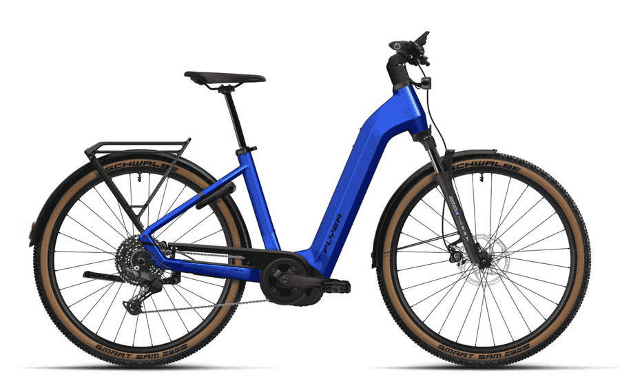 Flyer Gotour 5.12 CX - 29 Zoll 750 Wh 10K Wave - Enzian Blue Gloss