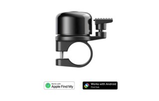 AirBell Pro Fahrradklingel mit integriertem Tracker für Android - 31,8 mm