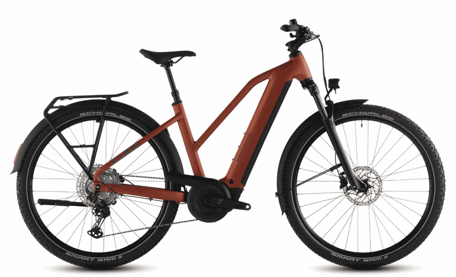 Cube Nuride Hybrid Pro 800 - 28 Zoll 800Wh 12K Trapez - chilli´n´black