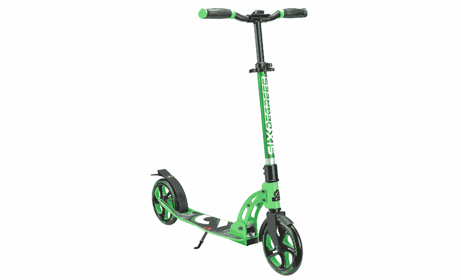 SIX DEGREES Aluminium Scooter - hellgrün