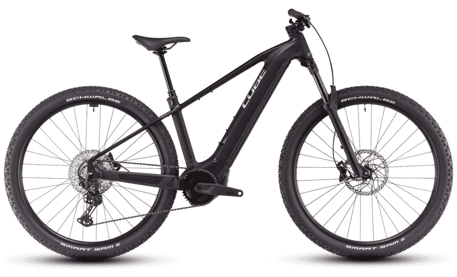 Cube Reaction Hybrid Race - 27.5 / 29 Zoll 800Wh 12K Diamant - black n metal