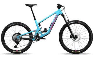 Santa Cruz Nomad 7 CC XT Di2-Kit - 29 / 27.5 Zoll 12K Fully - Gloss Aqua Magenta