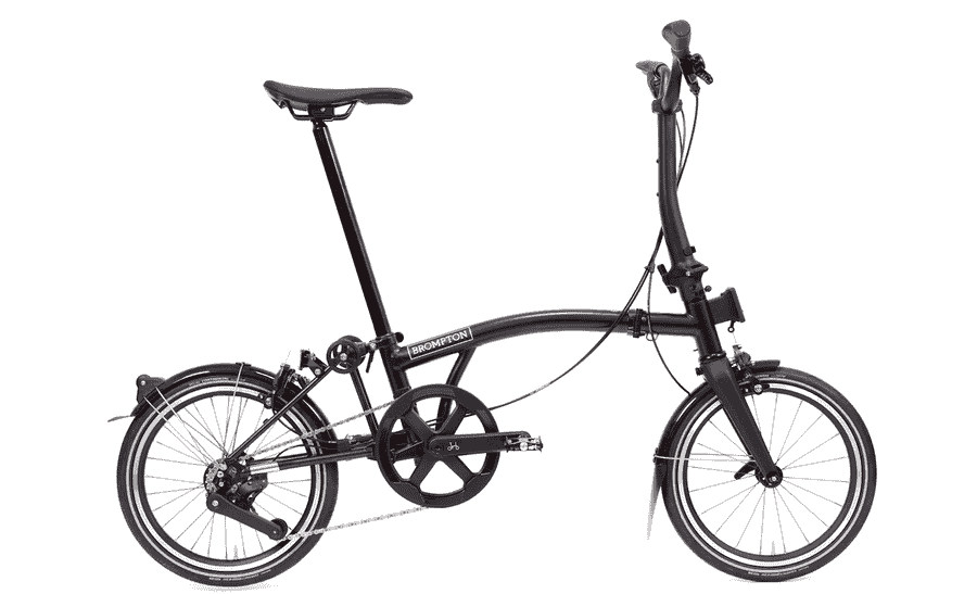Brompton P Line - Typ M - 16 Zoll 4K Faltrad - Red Plum