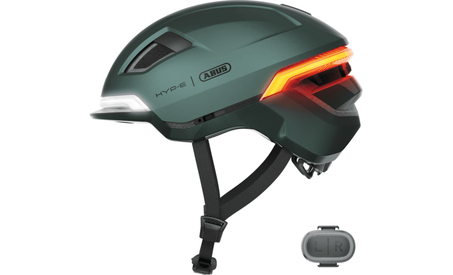 Abus HYP-E Helm - jungle green