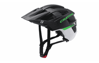 Cratoni Allset Fahrradhelm -  black-white matt