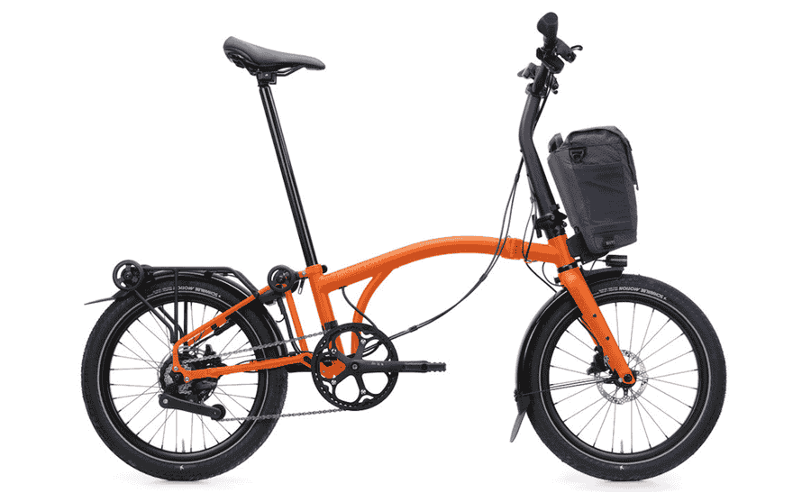 Brompton G Line Electric City+ - 20 Zoll 345Wh 4K Faltrad - Adventure Orange