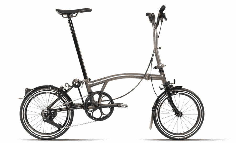 Brompton P-Line Urban - 4 speeds - Typ M - 16 Zoll 4K Faltrad - Bronze Sky