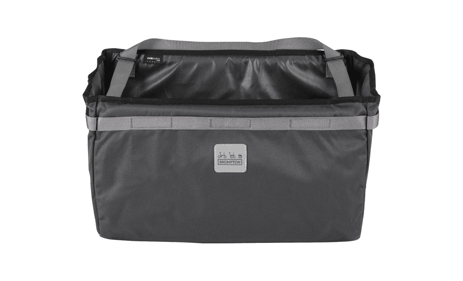 Brompton Borough Basket Bag L - dark grey