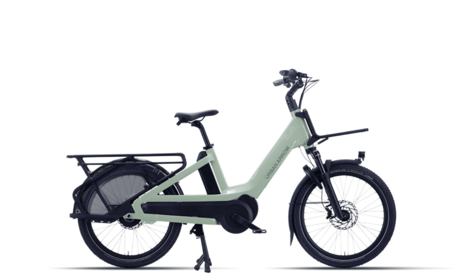 Urban Arrow Breeze - 24 Zoll 800Wh Enviolo Lastenrad - grün