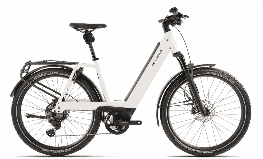 Riese und Müller Nevo4 GT touring CORE - 26 // 27,5 Zoll 625Wh 10K Wave - pure white