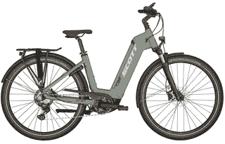 Scott Sub Sport eRIDE 20 Unisex green - 28 Zoll 625Wh 10K Wave - Highland Green