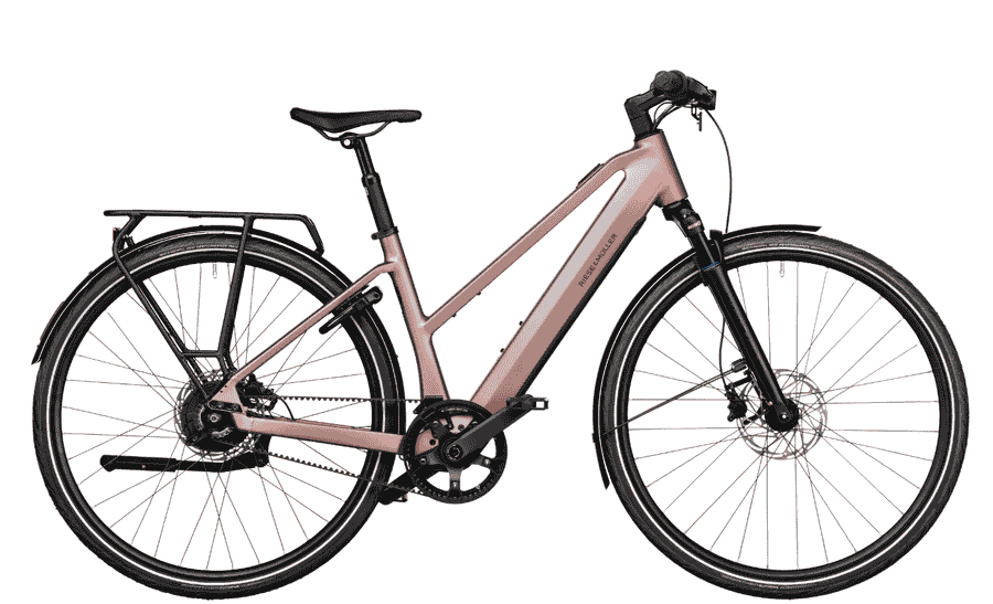 Riese und Müller UBN Seven vario - 28 Zoll 430Wh Envioloe Trapez - rose