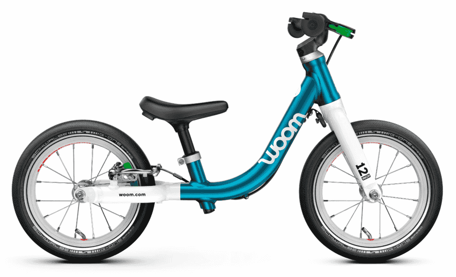 Woom GO 1 - 12 Zoll Laufrad - metallic blue