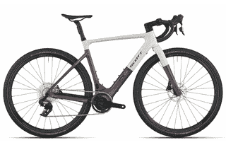 Scott Solace Gravel 30 - 28 Zoll 360Wh 12K-AXS Diamant - mineral pink flint purple