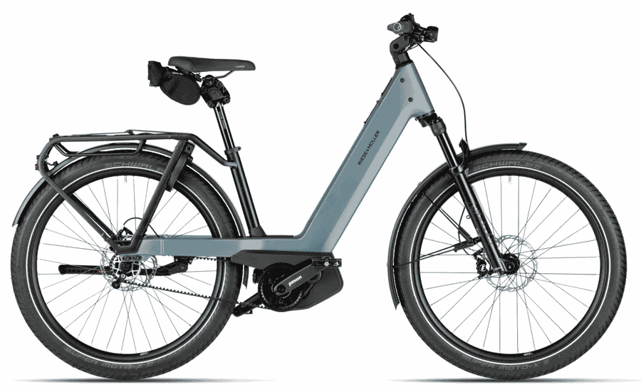 Riese & Müller Nevo5 pinion - 27,5 Zoll 800Wh Pinion E1.12 Wave - ice blue