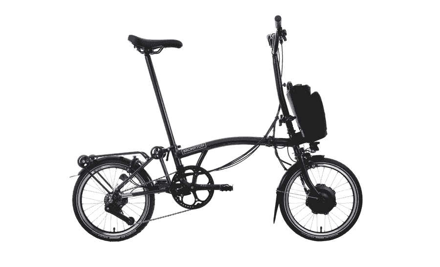 Brompton C-Line Electric - 12 Speed - Typ H - 16 Zoll 300Wh 12K Faltrad - Amethyst Lacquer