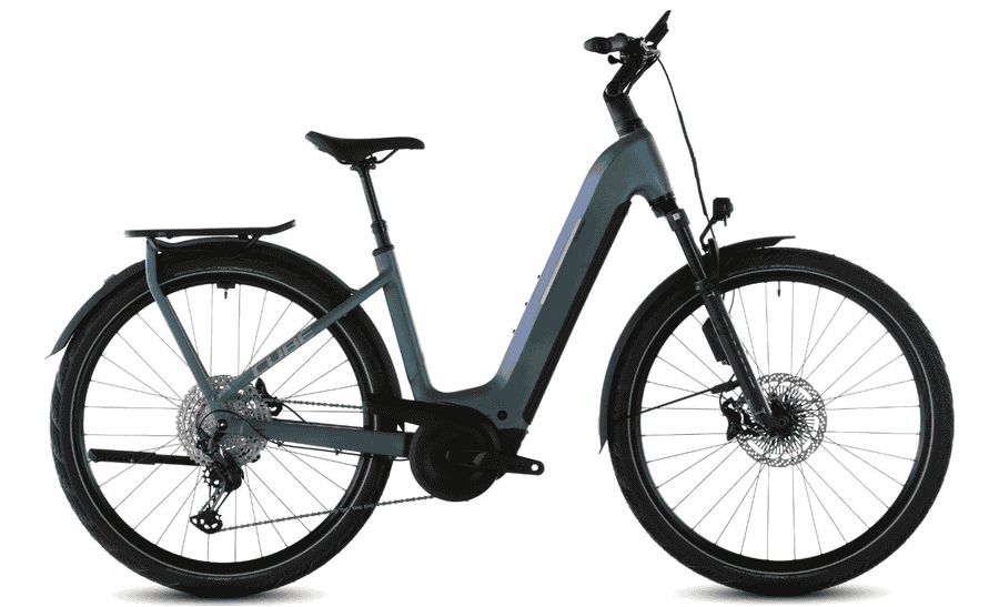 Cube Kathmandu Hybrid EXC 800 - 28 Zoll 800Wh 12K Wave - smaragdgrey´n´prism