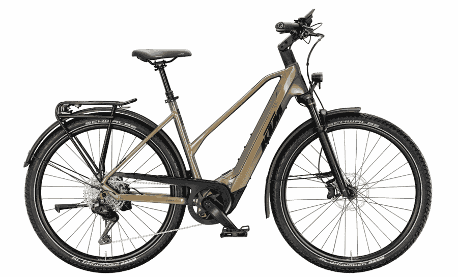 KTM MACINA GRAN 810 di2   - 28 Zoll 800Wh 11K Trapez - OLIVE PEARL (BLACK)