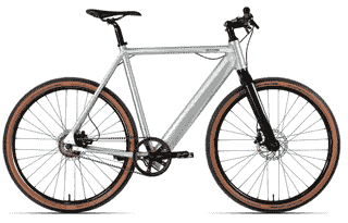 Coboc Brooklyn Fat - 27.5+ Zoll 380Wh 1N Diamant - Raw finish