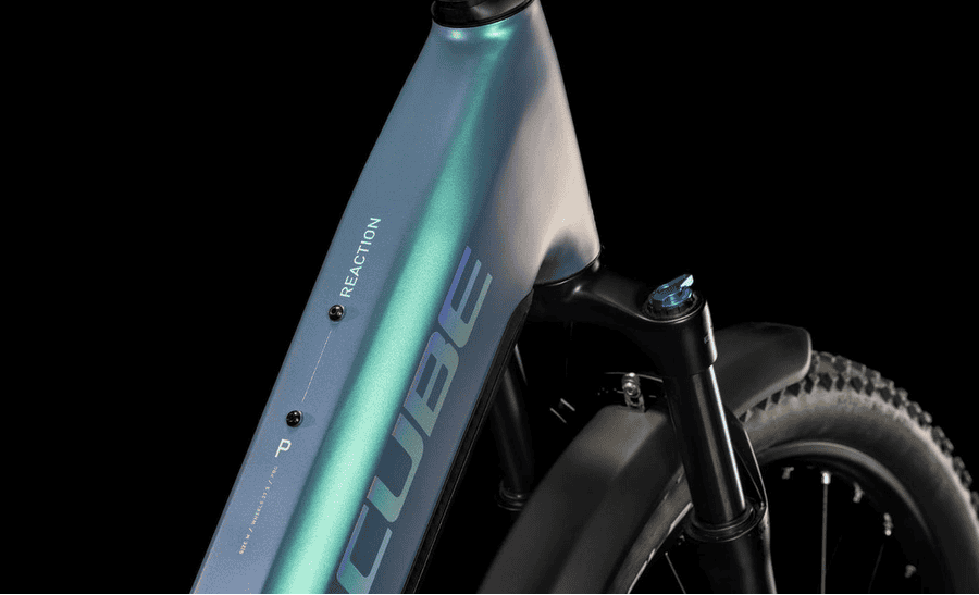 Cube Reaction Hybrid Pro Allroad 800Wh Wave - smaragdgreynprism