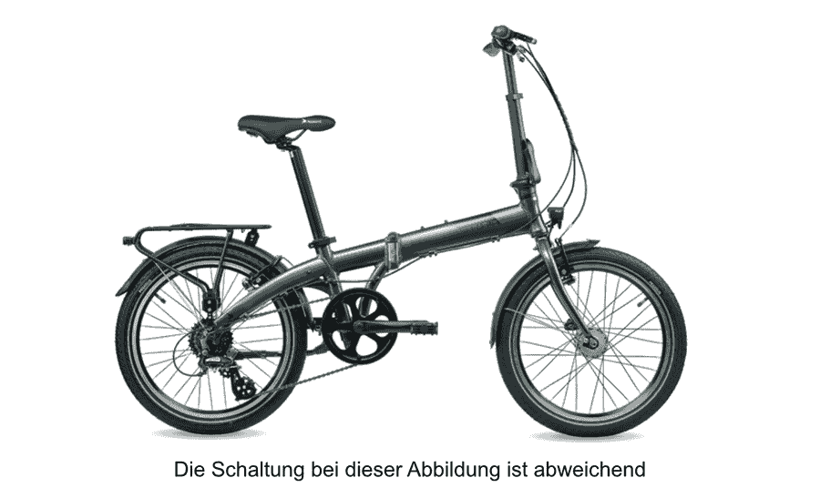 Pegasus P8A 20 - 20 Zoll 3N-RT Faltrad - grün/ schwarz