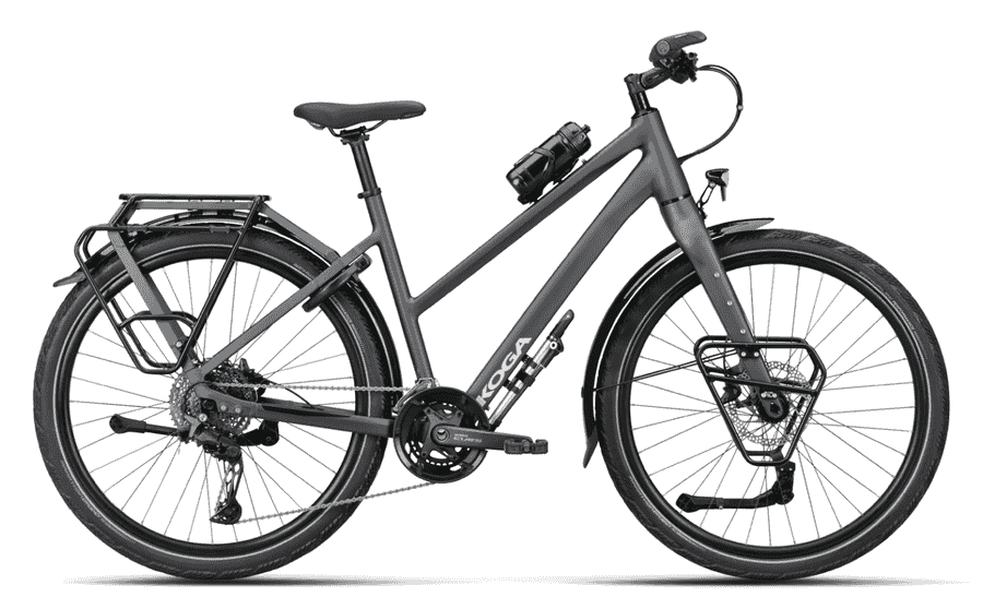 Koga Worldtraveller - 29 Zoll 22K Trapez - off black matt