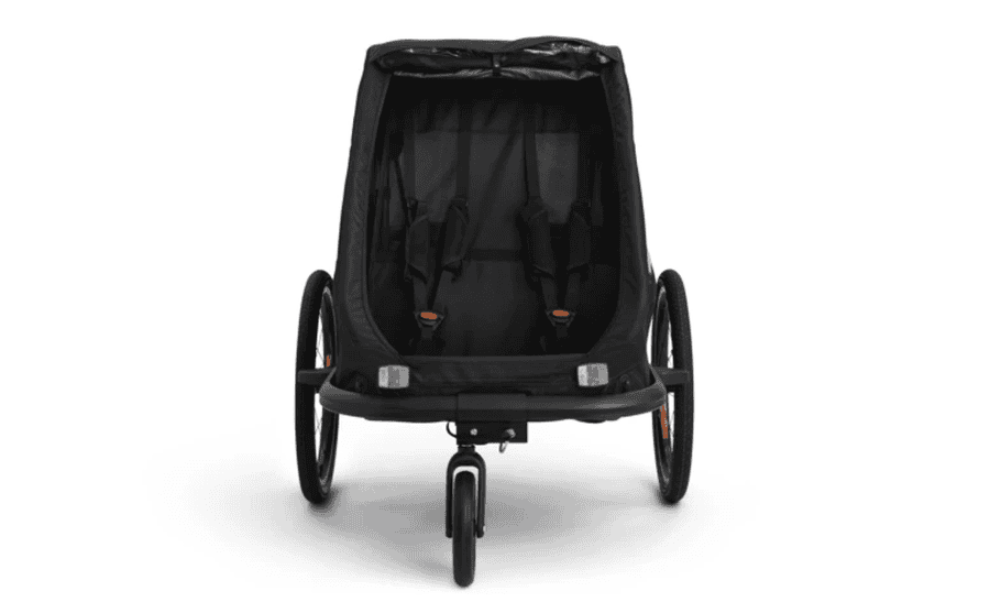 Hamax Traveller Fahrradanhnger  Leicht, wandelbar & sicher fr 2 Kinder