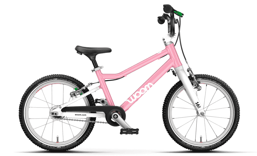 Woom GO 3 AUTOMAGIC (Gen. H) - 16 Zoll Diamant 2N - powder pink