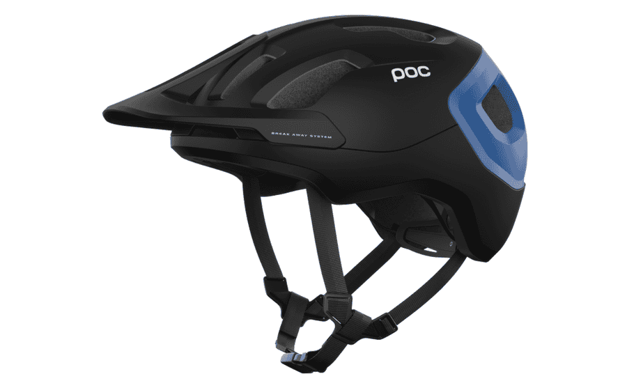 POC Axion - uranium black/opal blue metallic matt