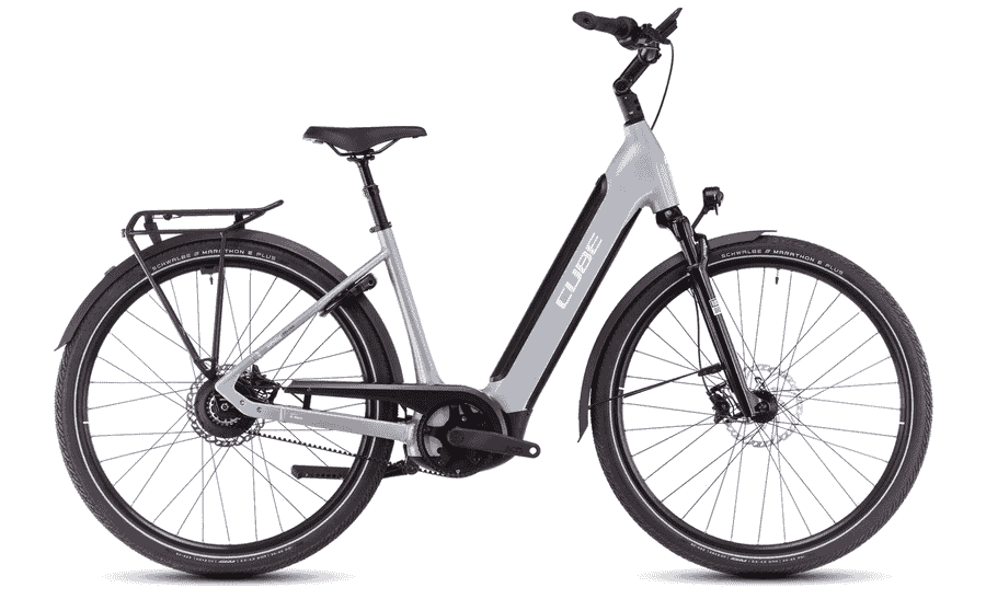 Cube Supreme Hybrid Deluxe SLX 625 - 28 Zoll 625Wh Enviolo Wave - polargrey´n´white