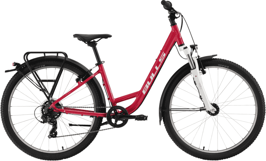 BULLS TOKEE STREET 26 7G outer - 26 Zoll 7K Wave - rouge red