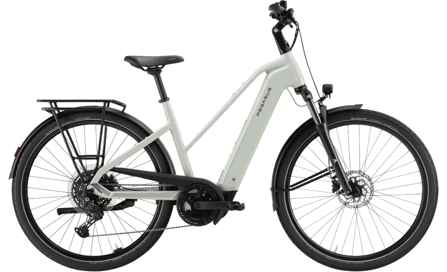 PEGASUS Solero EVO 10 - 28 Zoll 800WH 10K Trapez - sage
