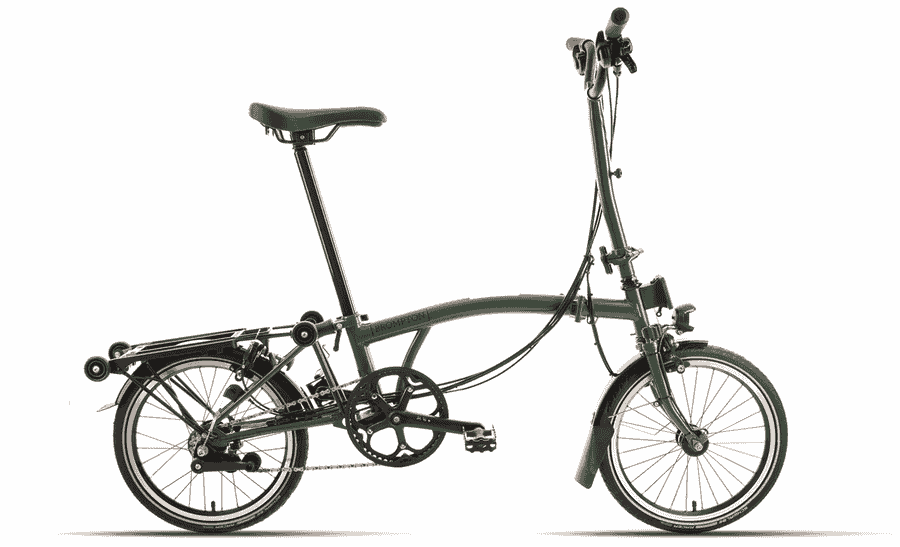 Brompton C-Line Explore - Typ H - 16 Zoll 6N Faltrad - Racing Green