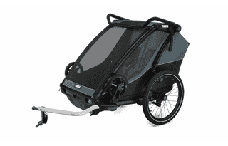 Thule Chariot Cab - 2 Sitzer Kinderanhänger - dark slate