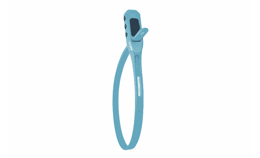 Hiplock Z-Lok Combo - Kabelbinderschloss - teal