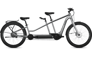 Flyer G3 Tandem 7.83 - 27.5 Zoll 1250Wh 14N Tandem - Silver Dark Cool