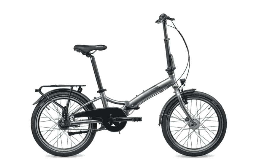 Pegasus D7A LOW 20 - 20 Zoll 7N-RT Faltrad - silber/schwarz