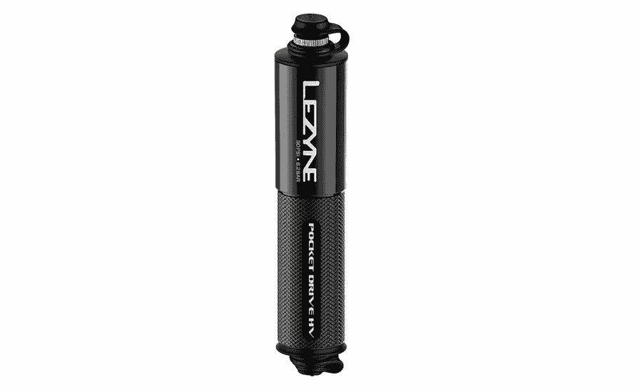 Lezyne CNC Pocket Drive HV 90PSI - schwarz