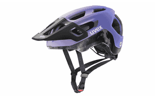 Uvex react MIPS - MTB Helm - Lilac Oak Matt