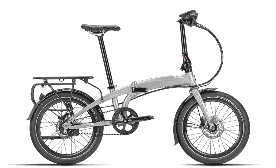 Tern Verge S8i - 20 Zoll 8N Faltrad - Satin Space Grey/Silver