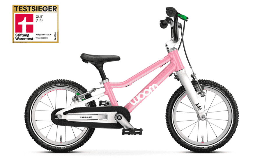 Woom GO 2 (Gen. H) - 14 Zoll Diamant 1K - powder pink