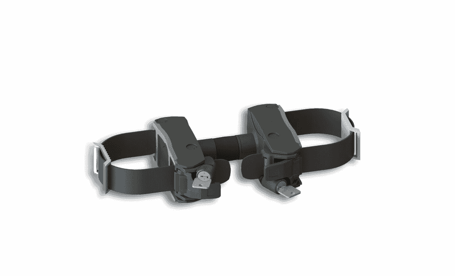 Uebler Abstandshalter mit Zahnband - schwarz