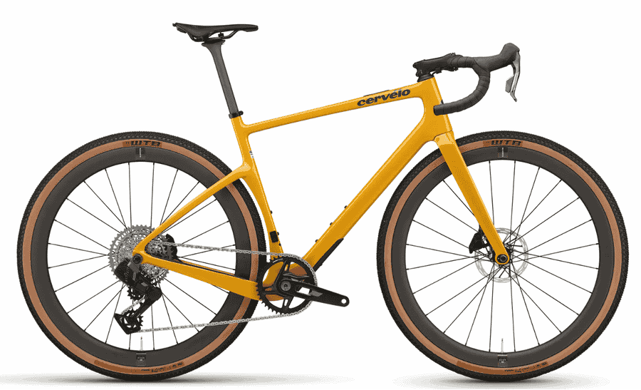 Cervélo Aspero Rival XPLR AXS 1 - 28 Zoll 13K-AXS Diamant - marigold