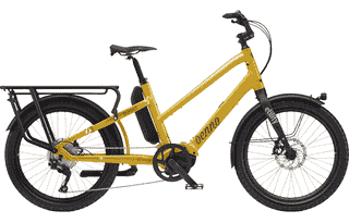 Benno Boost E 10D CX inkl. Family Package - 24 Zoll 545WH 10K Trapez - yellow curry