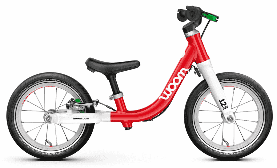 Woom GO 1 - 12 Zoll Laufrad - woom red