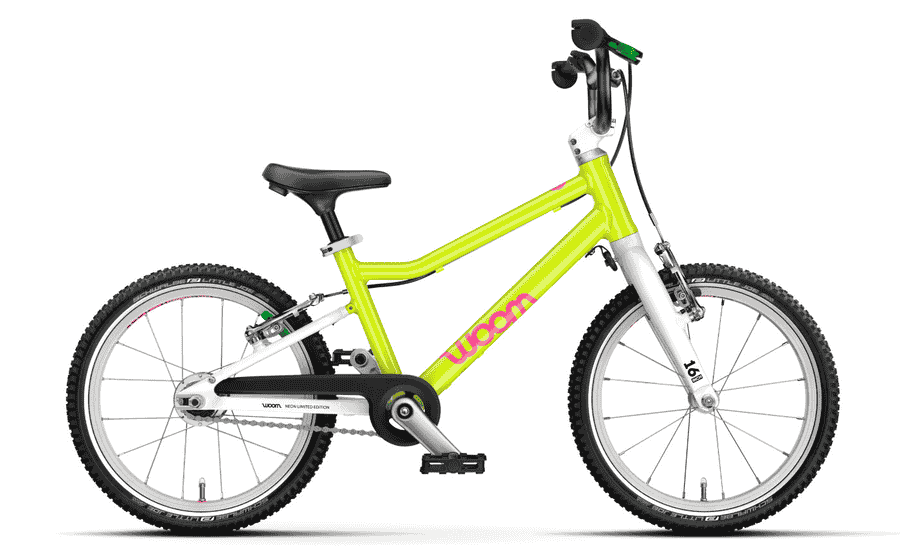 Woom GO 3 AUTOMAGIC (Gen. H) - 16 Zoll Diamant 2N - Neon Lime