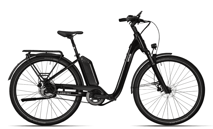 KETTLER E-COMFORT PX5 RT - 26 Zoll 545Wh 5N-RT Wave - black shiny