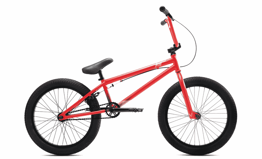 Verde A\V  - 20 Zoll 1K BMX - matt rot